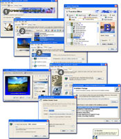 OutlookXP-Screensaver Maker screenshot