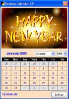 Desktop Calendar XP screenshot