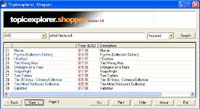Topicexplorer Shopper screenshot