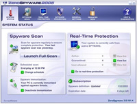 ZeroSpyware 2005 screenshot