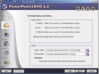 PowerPoint2DVD screenshot