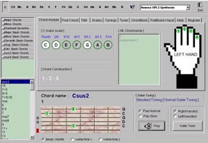 Super Guitar Chord Finder screenshot