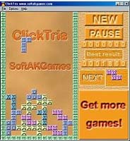 ClickTris screenshot