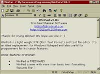 WinPad Captura de pantalla