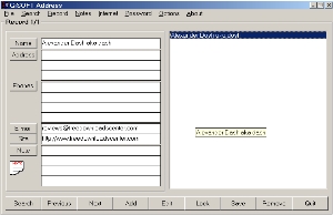 GiSOFT Address Manager  screenshot