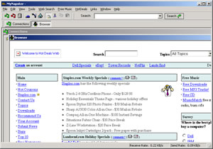 MyNapster screenshot