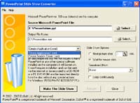 PowerPoint Slide Show Converter screenshot