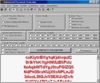 Advanced Password Generator screenshot