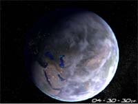 Planet Earth 3D Screensaver screenshot