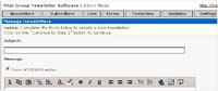 Email Newsletter Software screenshot