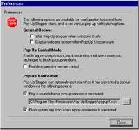 Pop-Up Stopper screenshot