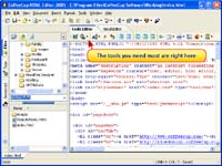 CoffeeCup HTML Editor screenshot