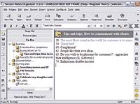 Secure Notes Organizer screenshot