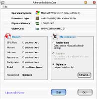 Advanced WindowsCare screenshot