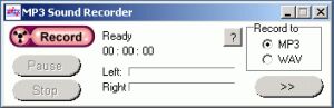 MP3 Sound Recorder screenshot