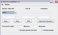 Password Assistant screenshot