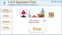 1-2-3 Spyware Free Captura de pantalla
