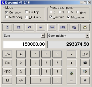 Euromat screenshot