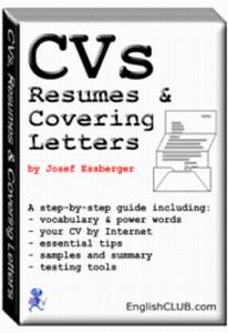 CVs, Resumes & Covering Letters screenshot