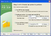 Object FIX ZIP screenshot