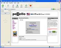 Portello Online SiteEditor screenshot