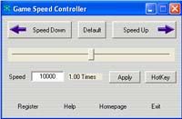 Game Speed Controller screenshot