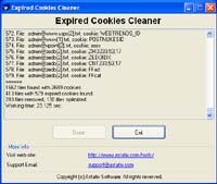 Expired Cookies Cleaner screenshot