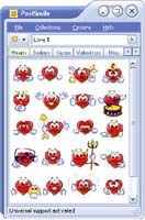 Love II Smiley Collection for PostSmile screenshot