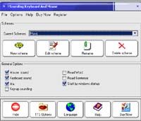 Sounding Keyboard and Mouse screenshot