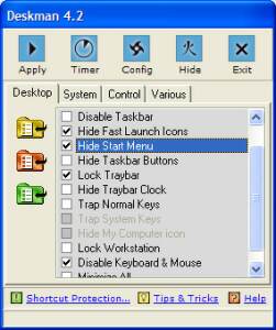 Deskman screenshot