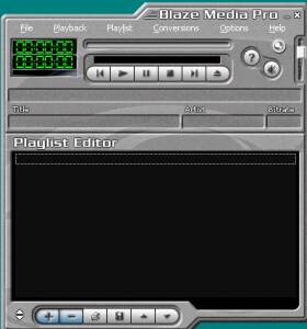 Blaze Media Pro screenshot