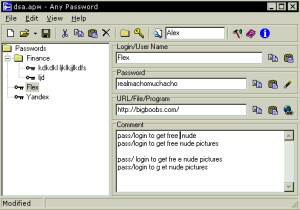 Any Password screenshot