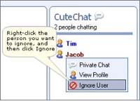 Cute Chat - #1  ASP.NET Chat Application screenshot