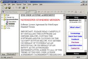 NoteKeeper screenshot