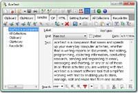 AceText screenshot