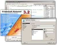 GridinSoft Notepad screenshot