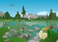 7art Pond Watch ScreenSaver Captura de pantalla