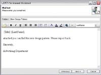 PCS Serial Mail Assistant screenshot