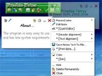 Freebie Notes screenshot