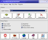 Sounding Keyboard and Mouse screenshot