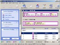 EASEUS Partition Manager Captura de pantalla