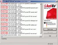Avira AntiVir Removal Tool for Windows Captura de pantalla