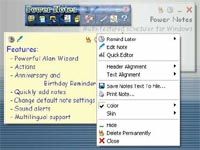 Power Notes screenshot