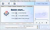 Wondershare Video to Zune Converter screenshot