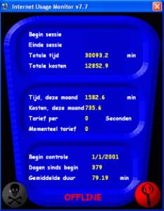 Internet Usage Monitor  screenshot