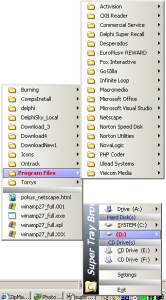Super Tray Browser screenshot