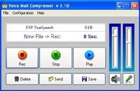 Voice Mail Compressor screenshot