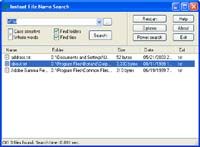 Instant File Name Search screenshot