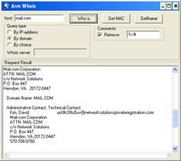 Arm Whois screenshot