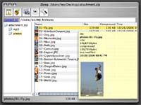 Zipeg - ZIP Archive Browser and Extractor screenshot